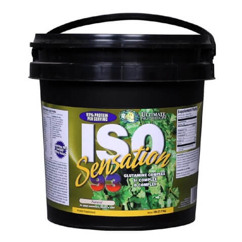 Ultimate Nutrition ISO Sensation 93,  5 lb  Natural 
