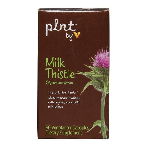 The Vitamin Shoppe Plnt Milk Thistle,  90 capsules 