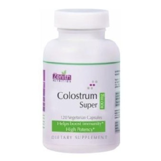 Zenith Nutrition Colostrum Super (400 Mg), 120 Capsules