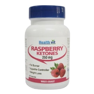 Healthvit Pure Raspberry Ketones (250mg), 60 capsules