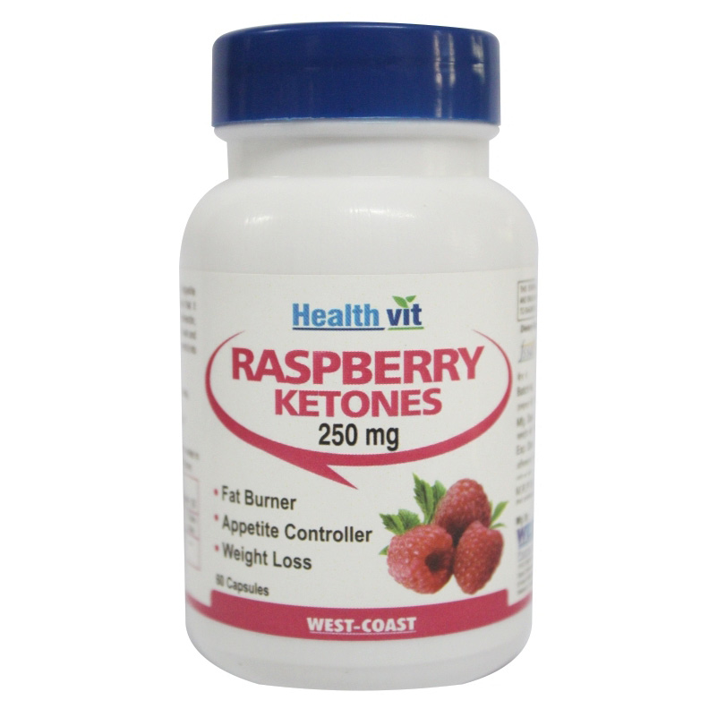 Healthvit Pure Raspberry Ketones (250mg), 60 capsules