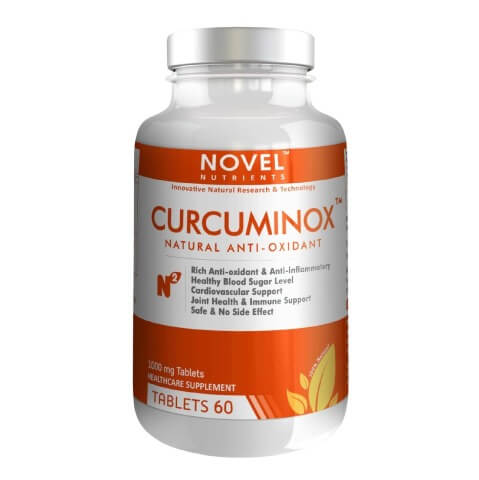 Novel Nutrients Curcuminox (1000mg), 60 tablet(s) Novel Nutrients Curcuminox (1000mg), 60 tablet(s)