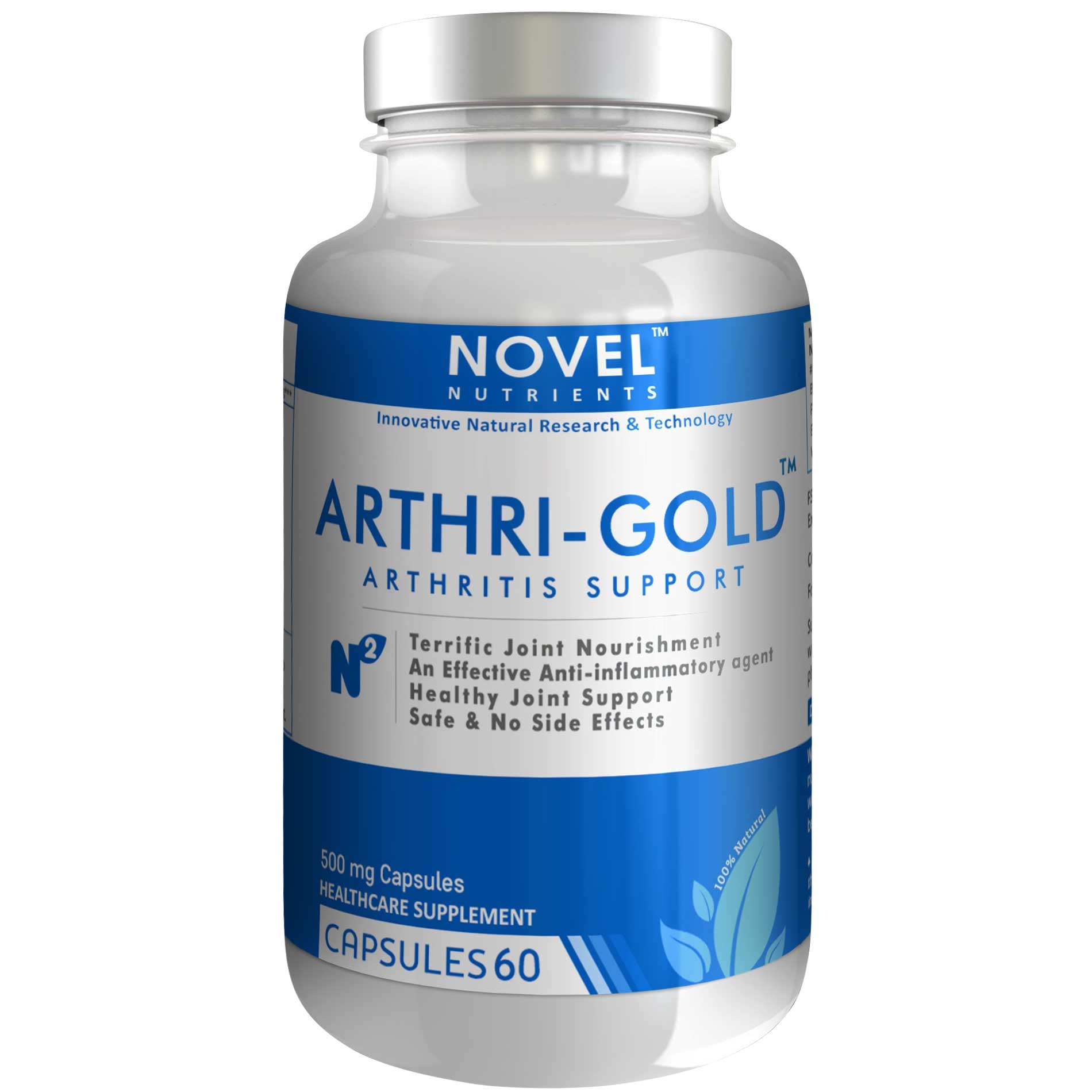 Novel Nutrients Arthri Gold (500 mg),  60 capsules 