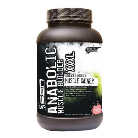 SSN Anabolic Muscle Builder XXXL, 2.2 lb Strawberry SSN Anabolic Muscle Builder XXXL, 2.2 lb Strawberry