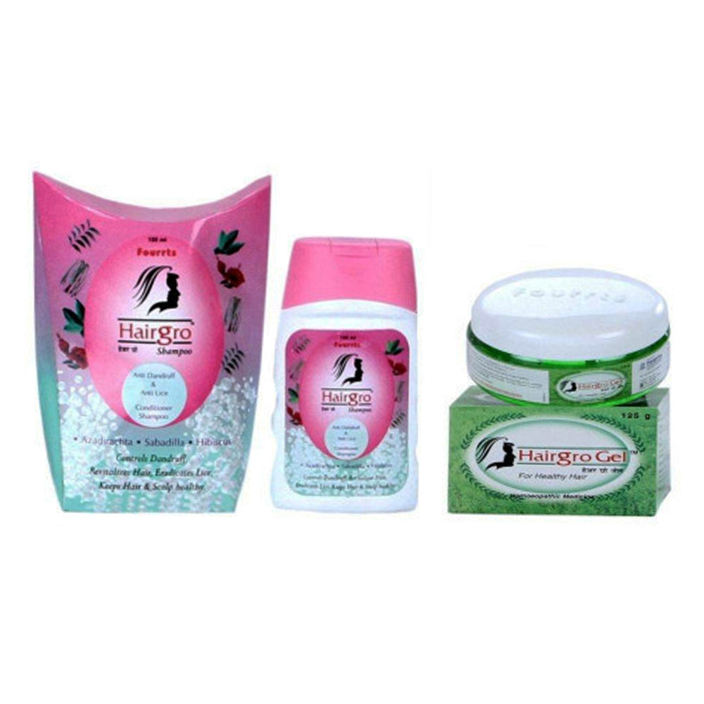 Fourrts Hairgro Gel & Shampoo,  450 ml  Combo 
