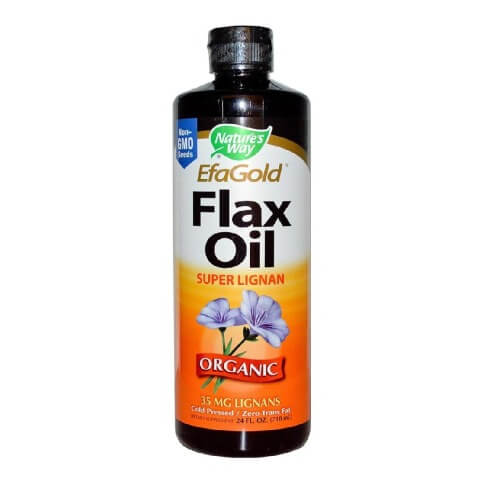 Nature's Way EFAGold Flax Oil Organic, 0.47 L Nature's Way EFAGold Flax Oil Organic, 0.47 L