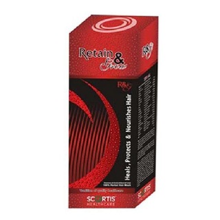 Scortis Retain & Grow Shampoo, 200 ml Hair Strength