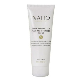 Natio Daily Protection Face Moisturiser, 100 g SPF 15