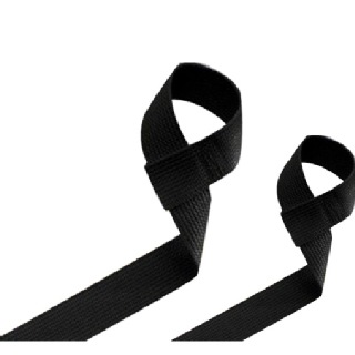 Harbinger Big Grip No Slip Lifting Straps, Black Free Size