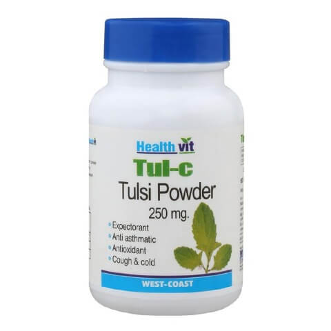 Healthvit Tul-C Tulsi powder (250mg), 60 capsules Healthvit Tul-C Tulsi powder (250mg), 60 capsules
