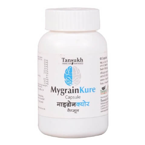 Tansukh Mygrain Kure, 60 capsules Tansukh Mygrain Kure, 60 capsules