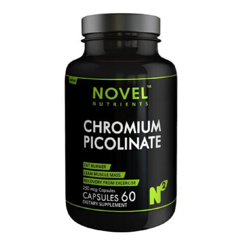 Novel Nutrients Chromium Picolinate (250 mcg),  60 capsules 