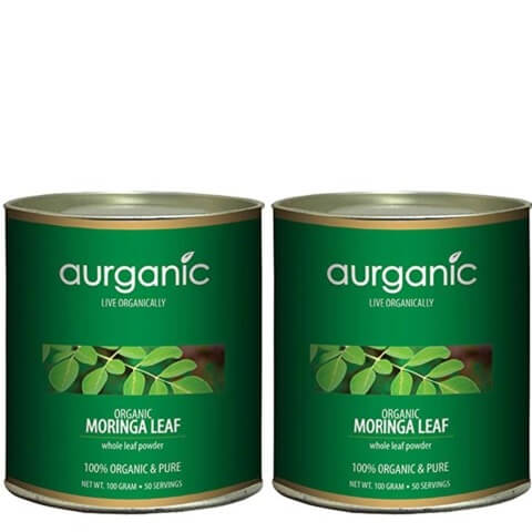 Aurganic Moringa Leaf (Pack of 2), 200 g Aurganic Moringa Leaf (Pack of 2), 200 g