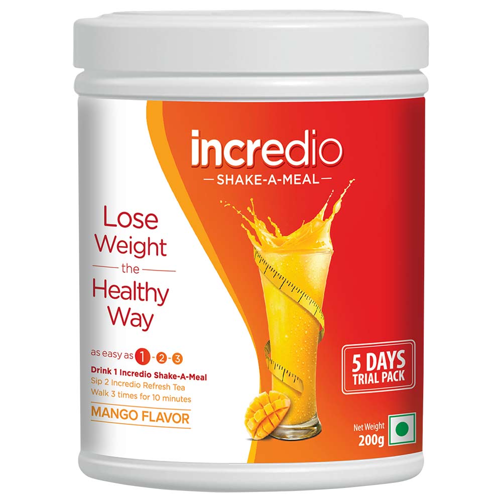 Incredio Meal Replacement Shake,  0.2 kg  Mango 