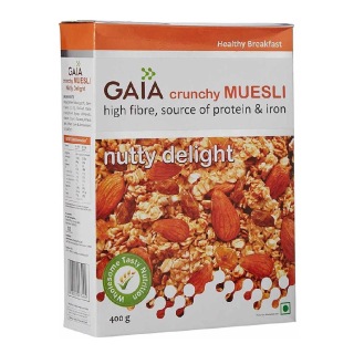 GAIA Muesli Delight, Nutty 0.400 kg