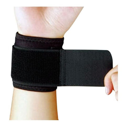 B Fit USA Wrist Support (326), Black Free Size B Fit USA Wrist Support (326), Black Free Size