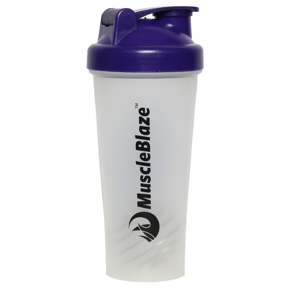 MuscleBlaze Shaker, Blue Cap 600 ml at Best Price in India https