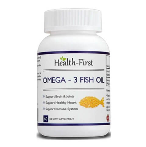 Health first Omega 3 Fish Oil,  60 capsules 