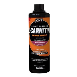 QNT L-Carnitine Pure 5000, 0.5 L Raspberry