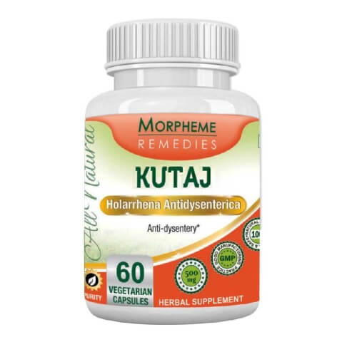 Morpheme Remedies Kutaj (500 mg), 60 veggie capsule(s) Morpheme Remedies Kutaj (500 mg), 60 veggie capsule(s)