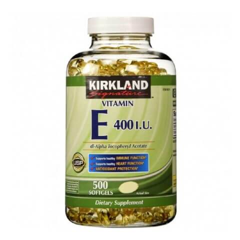 Kirkland Signature Vitamin E (400 iu), 500 softgels Kirkland Signature Vitamin E (400 iu), 500 softgels