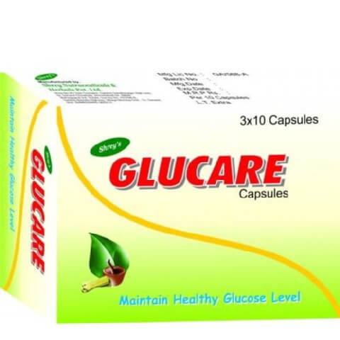 Shrey's Glucare (Gymnema Sylvestre), 30 capsules Shrey's Glucare (Gymnema Sylvestre), 30 capsules