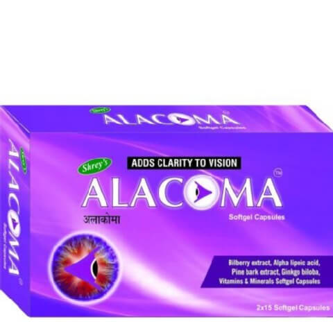 Shrey's Alacoma (Pine Bark Extract), 30 softgels Shrey's Alacoma (Pine Bark Extract), 30 softgels