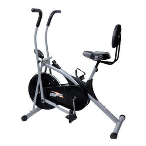 KS Healthcare Air Bike Stamina with Back Support