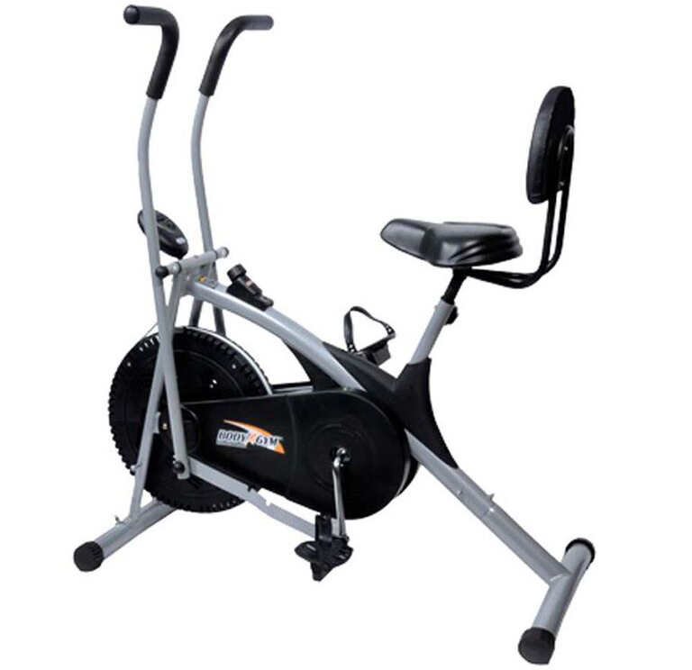 KS Healthcare Air Bike Stamina with Back Support