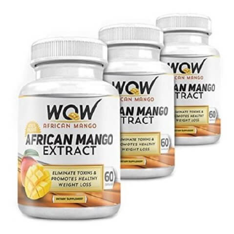 WOW African Mango (Pack of 3), 60 capsules WOW African Mango (Pack of 3), 60 capsules