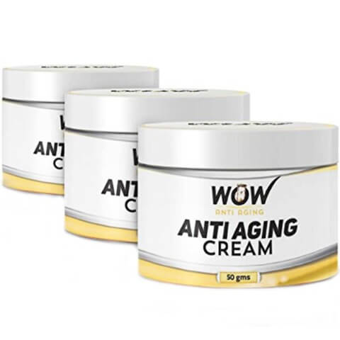 WOW Anti Aging Cream (Pack of 3), 50 g Anti Ageing WOW Anti Aging Cream (Pack of 3), 50 g Anti Ageing