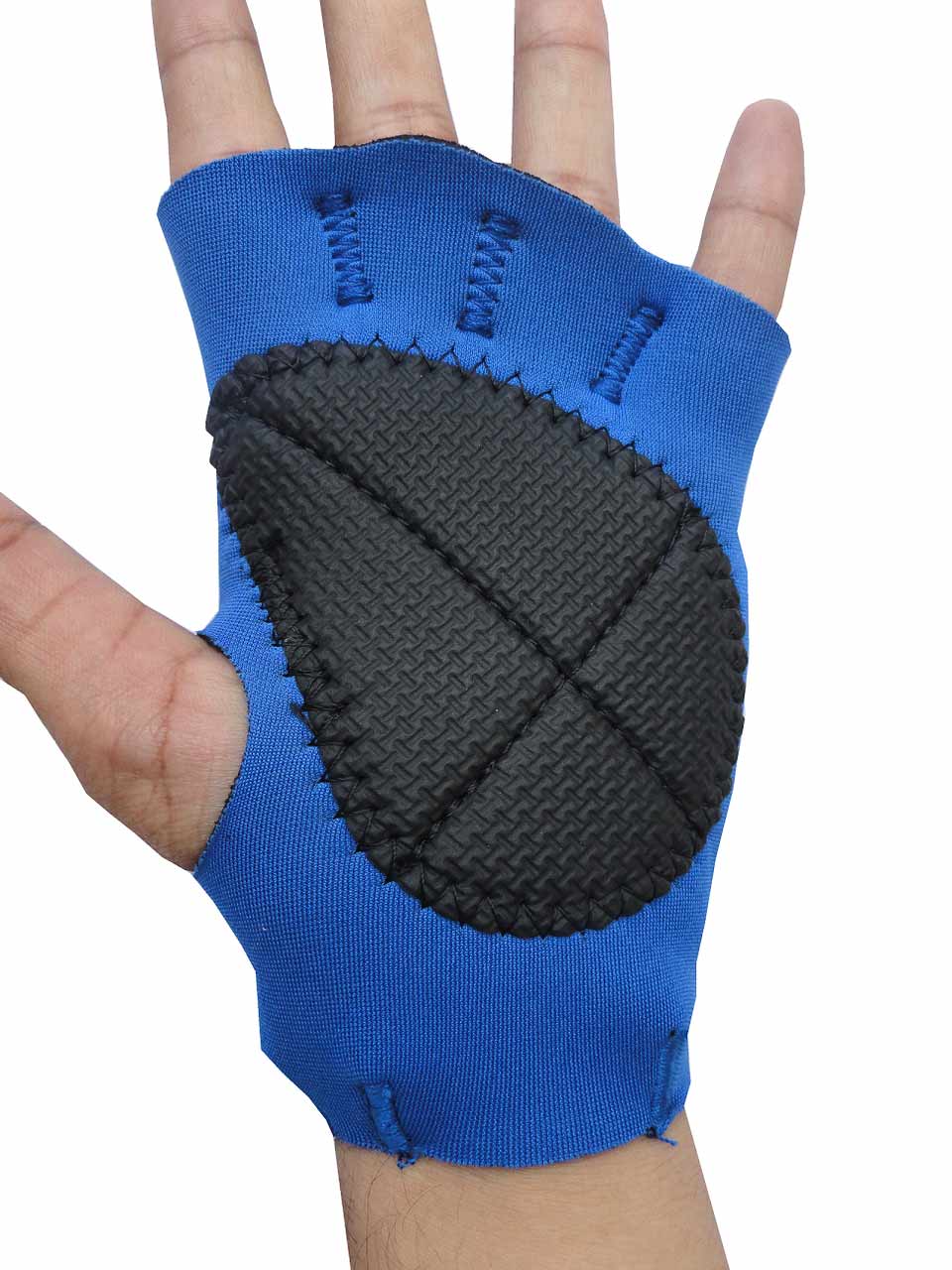 KOBO Neoprene Weight Lifting Gloves (3615),  Blue  Small 