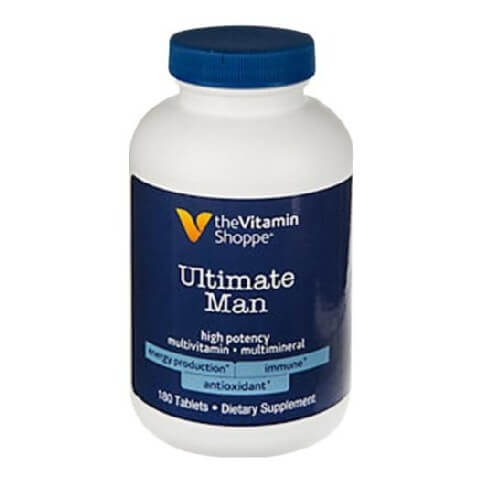 The Vitamin Shoppe Ultimate Man Multivitamin, Unflavour 180 tablet(s) The Vitamin Shoppe Ultimate Man Multivitamin, Unflavour 180 tablet(s)