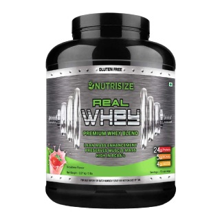 Nutrisize Real Whey, 5 lb Strawberry