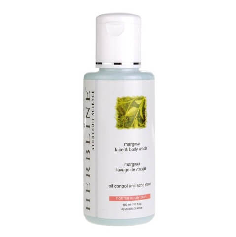 Herbline Margosa Face & Body Wash, 100 ml Normal to Oily Skin Herbline Margosa Face & Body Wash, 100 ml Normal to Oily Skin