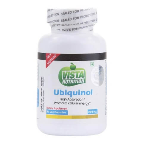 Vista Nutrition Ubiquinol (200mg), 30 veggie capsule(s) Vista Nutrition Ubiquinol (200mg), 30 veggie capsule(s)