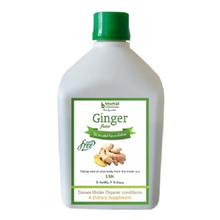 Bhumija Ginger Juice, Sugar Free 1 L