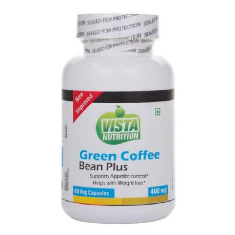 Vista Nutrition Green Coffee Bean Plus (400 mg), 60 veggie capsule(s) Vista Nutrition Green Coffee Bean Plus (400 mg), 60 veggie capsule(s)