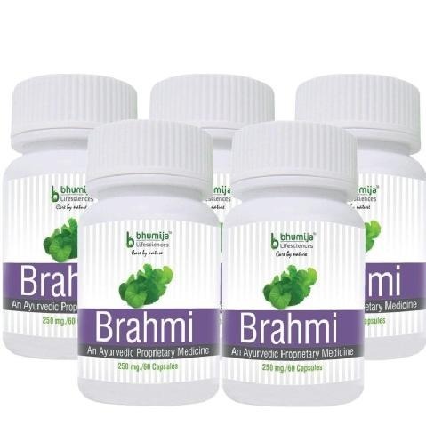 Bhumija Brahmi, 60 capsules - Pack of 5 Bhumija Brahmi, 60 capsules - Pack of 5