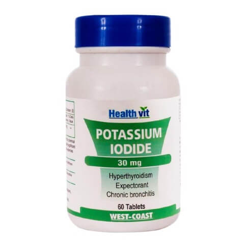 Healthvit Potassium Iodide 30mg, 60 tablet(s) Healthvit Potassium Iodide 30mg, 60 tablet(s)