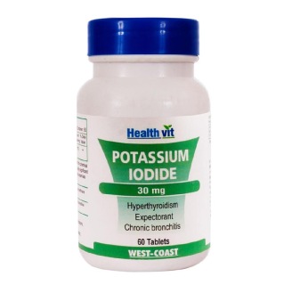 Healthvit Potassium Iodide 30mg, 60 tablet(s)