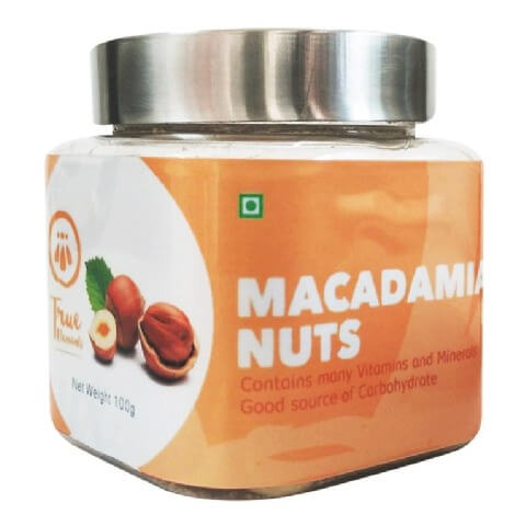 True Elements Macadamia Nuts, Natural 100 g True Elements Macadamia Nuts, Natural 100 g