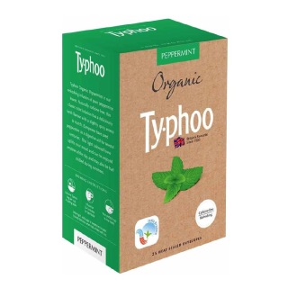 Typhoo Organic Tea, Peppermint 25 Piece(s)/Pack