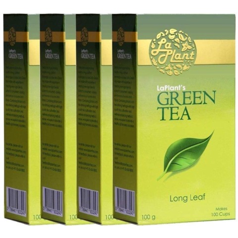 Laplant Tulsi Green Tea Long Leaf, 100 g Tulsi - Pack of 4 Laplant Tulsi Green Tea Long Leaf, 100 g Tulsi - Pack of 4