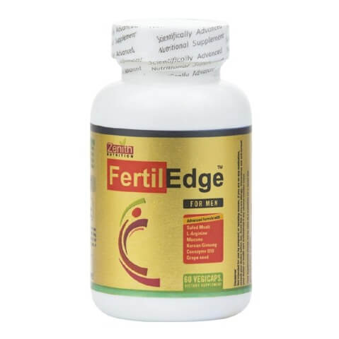 Zenith Nutrition Fertil Edge for Men, 60 capsules/pack Zenith Nutrition Fertil Edge for Men, 60 capsules/pack