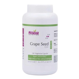 Zenith Nutrition Grape Seed Extract (500mg), 240 veggie capsule(s)