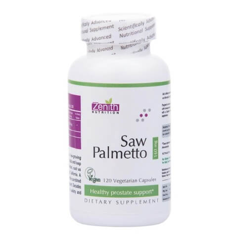 Zenith Nutrition Saw Palmetto (160 mg), 120 capsules
