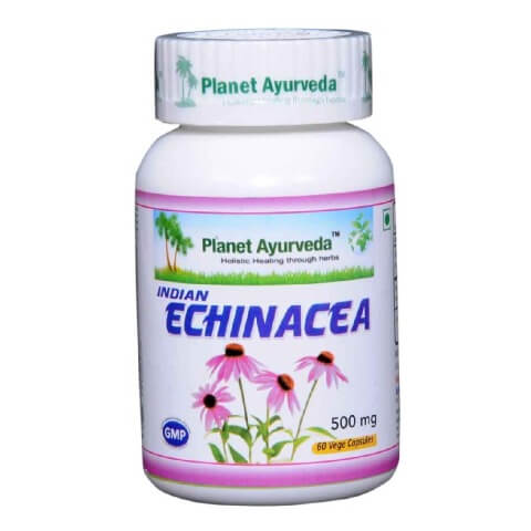 Planet Ayurveda Indian Echinacea (500 mg), 60 veggie capsule(s) Planet Ayurveda Indian Echinacea (500 mg), 60 veggie capsule(s)