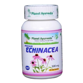 Planet Ayurveda Indian Echinacea (500 mg), 60 veggie capsule(s)
