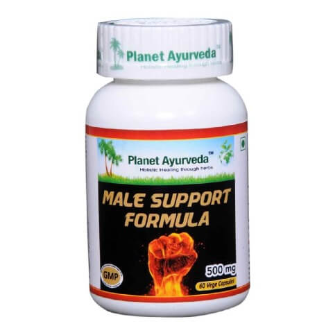 Planet Ayurveda Male Support Formula, 60 veggie capsule(s) Planet Ayurveda Male Support Formula, 60 veggie capsule(s)